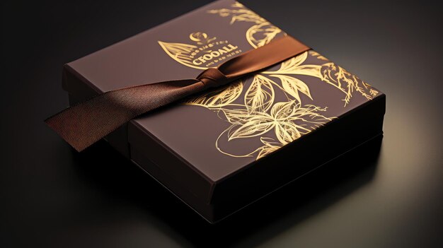 Photo gift chocolate package