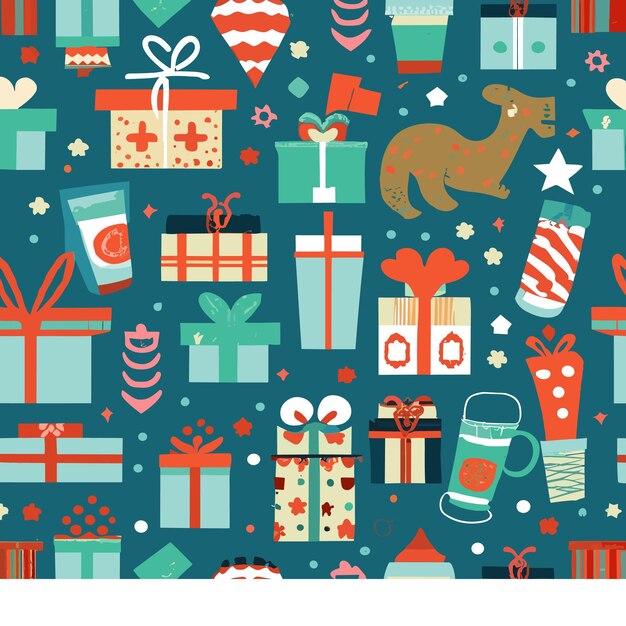 gift festival pattern