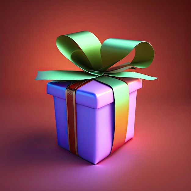 Gift time concept image