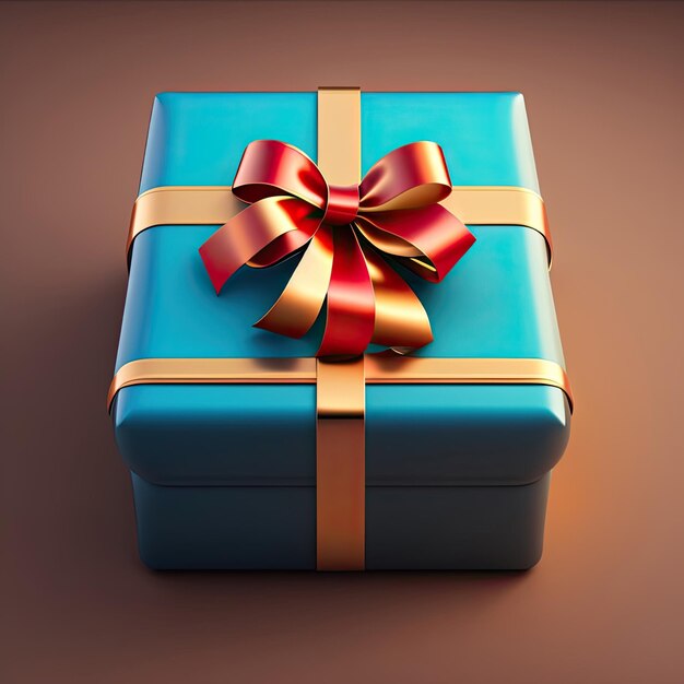 Gift time concept image