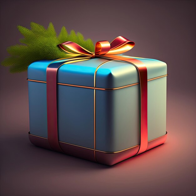 Gift time concept image