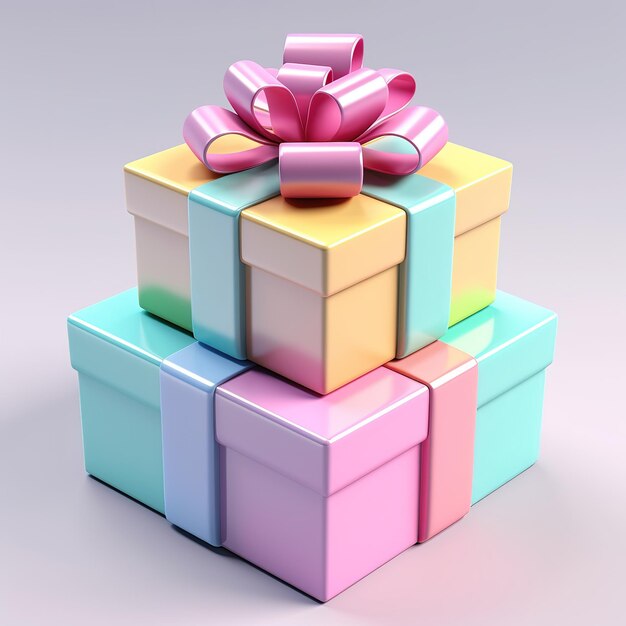 giftbox on white background