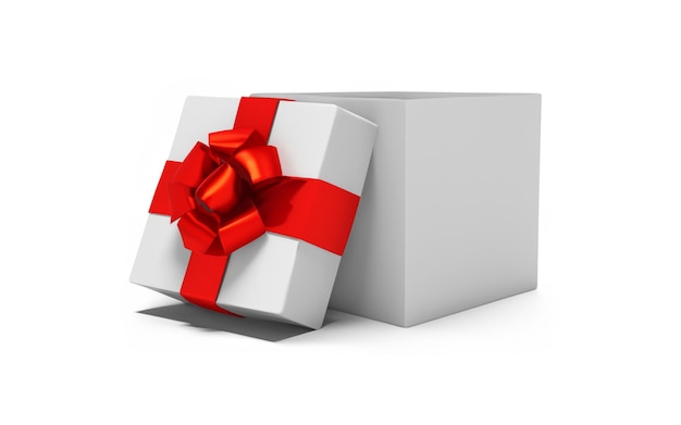 Giftbox on white background