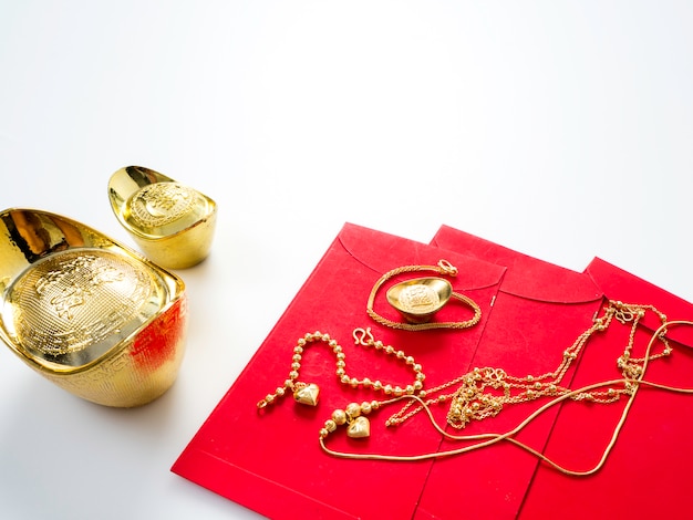 Gifts in chinese new year, gold