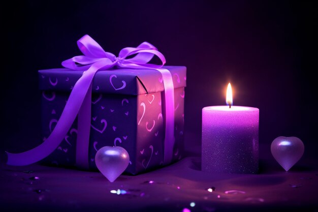 Giftscape Glow Gift Background photo