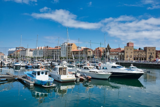 Gijon port