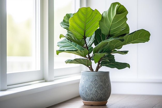 Gilded Greenery Photo of Golden Pothos in a Pot