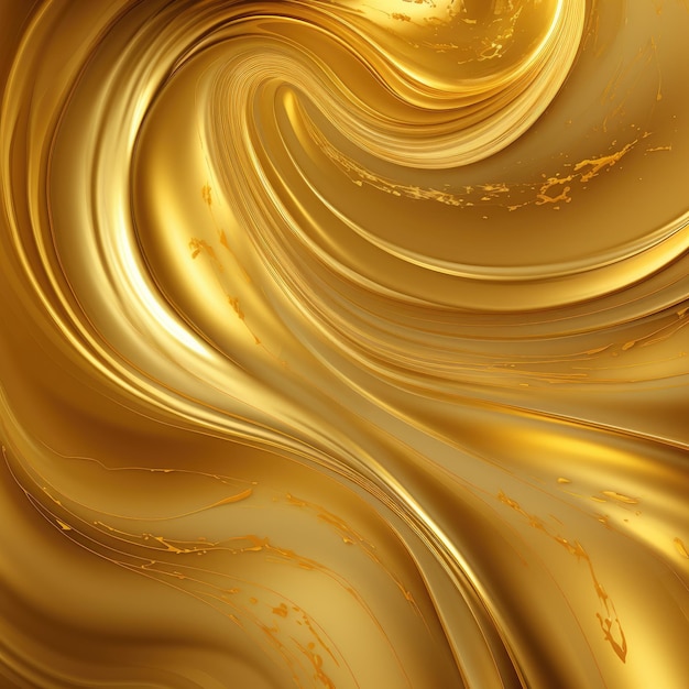 Gilded Perfection A Realistic Golden Background