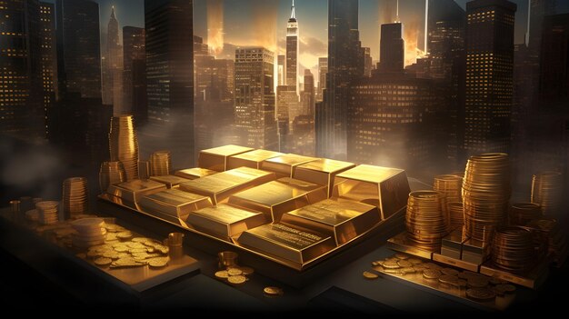 Gilded Transactions Unveiling the Business Worlds Obsession with Gold Bars