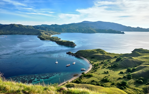 'Gili Lawa' with in an evening, Komodo Island (Komodo National Park)