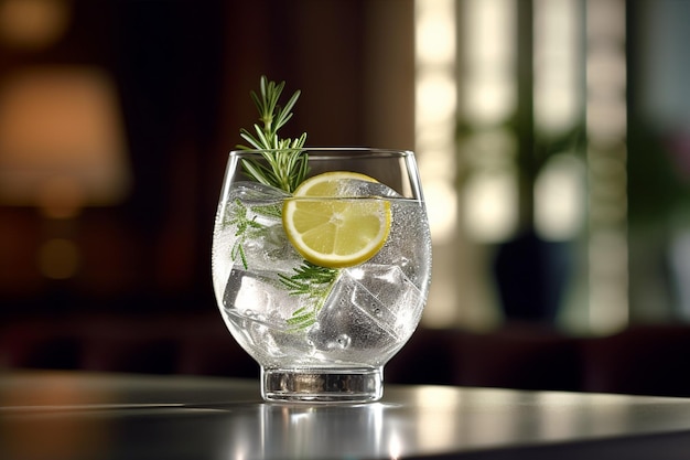 Foto gin tonic eleganza