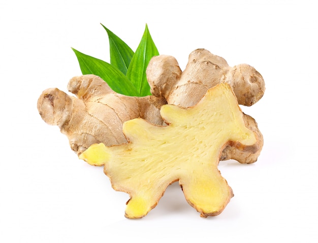 Ginger. diepte van het veld