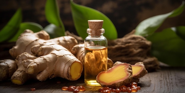 ginger essential oil hd wallpaper