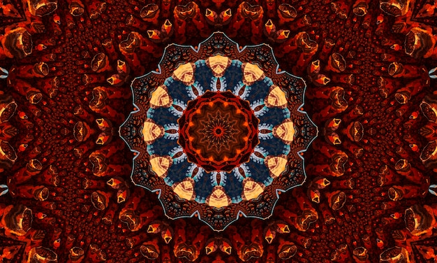 Ginger kaleidoscope. Groovy Wallpaper. Ginger Repeat Batik. Black Geometric Colour. Mystic Psychedelic Horror. White Geometric Rug. Seamless Mystic Wallpaper.