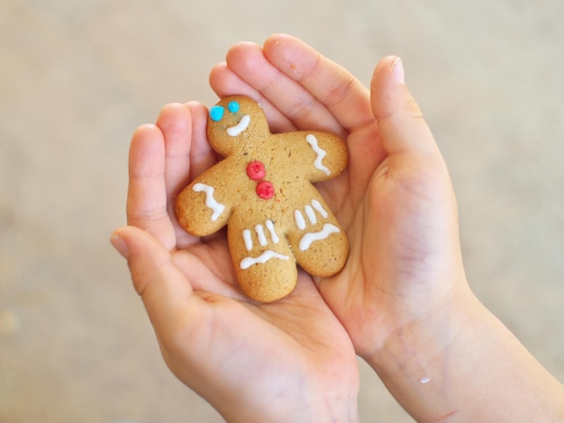 Gingerbread cookies man