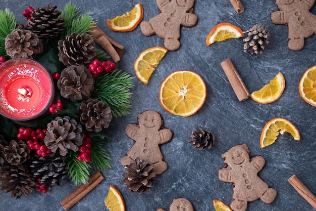 Photo gingerbread cookies