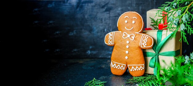 Gingerbread gifts and holiday