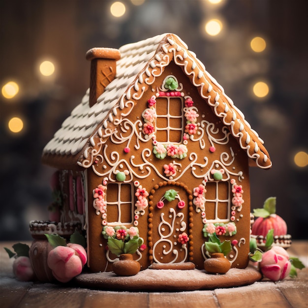 Gingerbread House Festive Holiday Delight