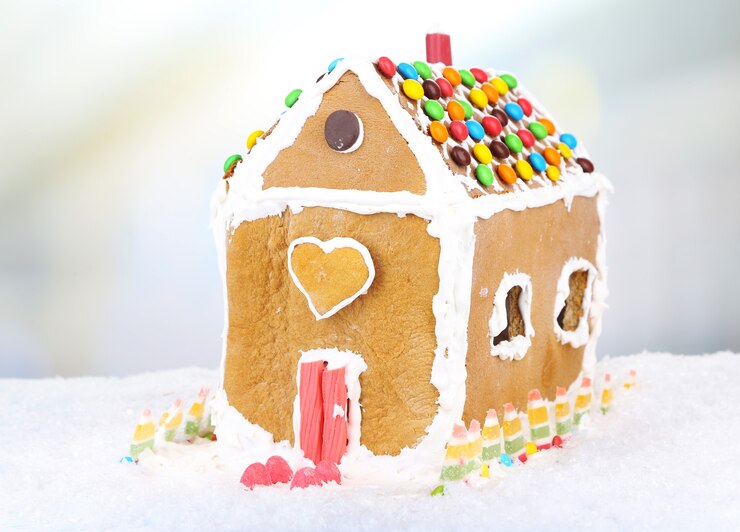 Photo gingerbread house