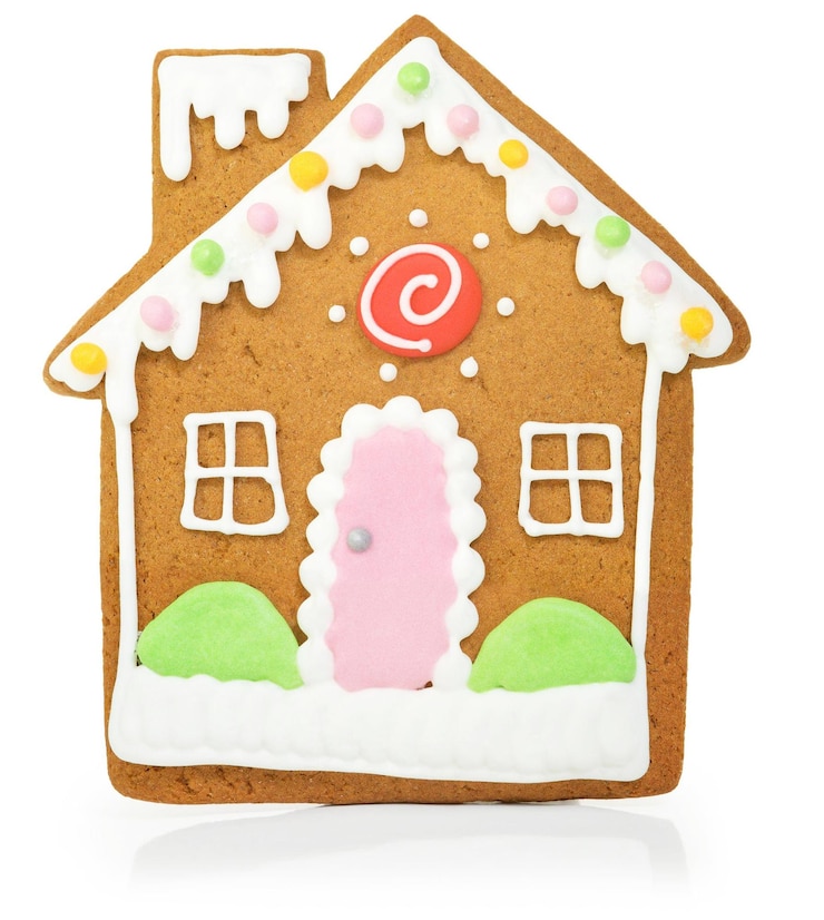 Photo gingerbread house