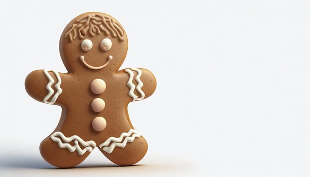 Photo gingerbread man cookies