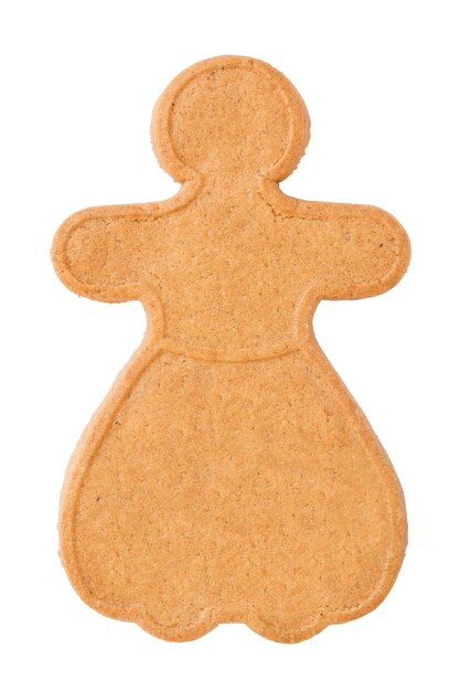 Gingerbread man isolated