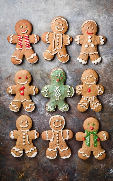 Gingerbread men Christmas gingerbread