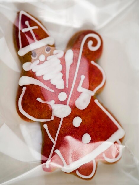 Gingerbread Santa Claus
