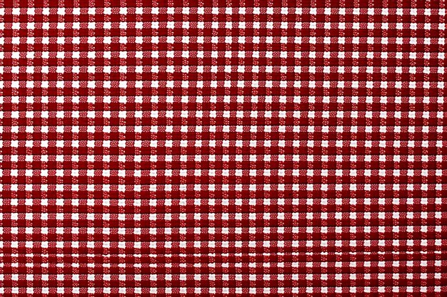 Gingham Fabric Texture Background