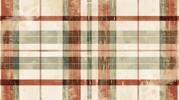 Gingham pattern in earthy colors Seamless rustic texture Perfect for home decor fabric and stationery