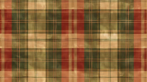 Gingham and plaid are two classic patterns that are often used together in home decor