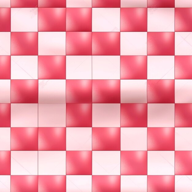 Photo gingham print fabric