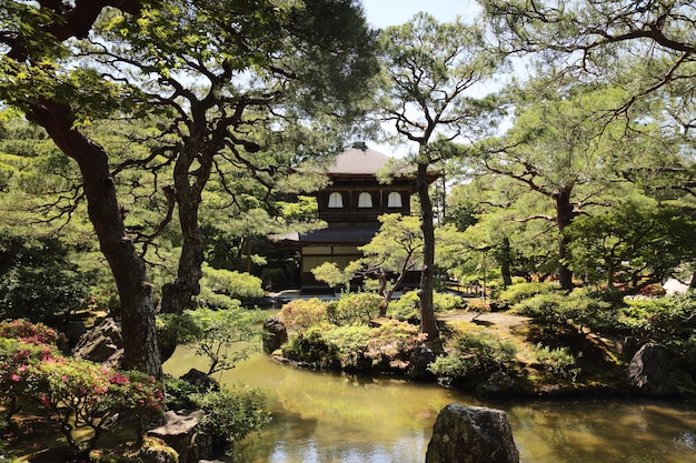 Foto ginkakuji-tempel in kyoto, japan