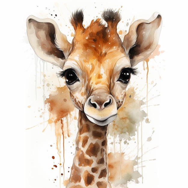 giraffe illustration