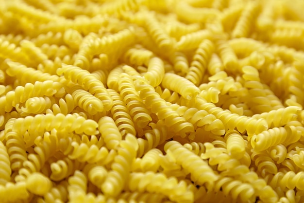 Girandole Italiaanse pasta eten achtergrond close-up