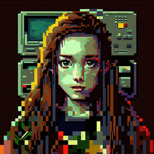 Girl 8bit