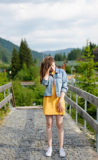 girl on the bridge