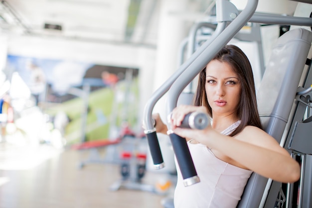 Girl in the gym