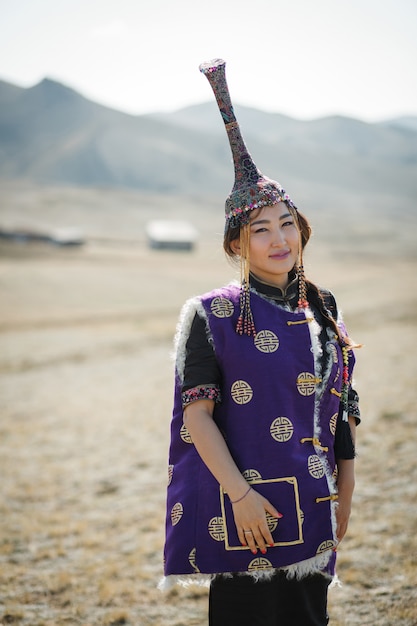 Girl in a national dress