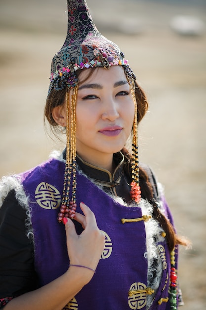 Girl in a national dress