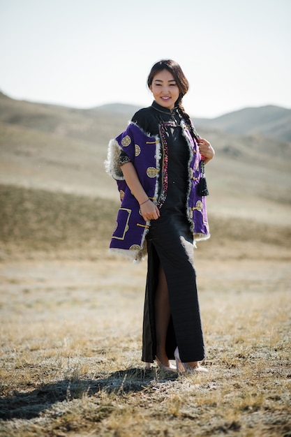 Photo girl in a national dress