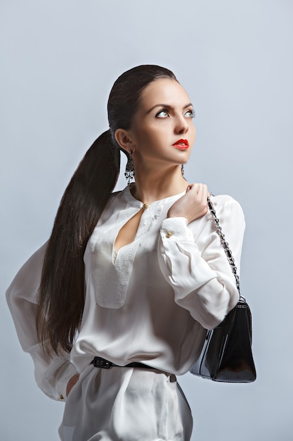 Girl posing in  Studio