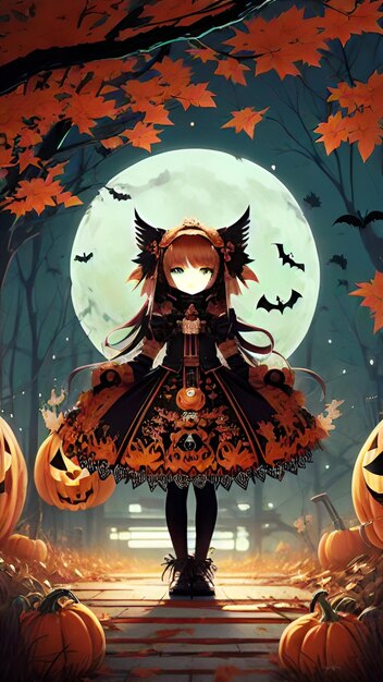 Anime Blue Eyes Girl Halloween Holiday Little Busters White Hair Witch  Wallpaper - Resolution:1920x1440 - ID:840280 - wallha.com