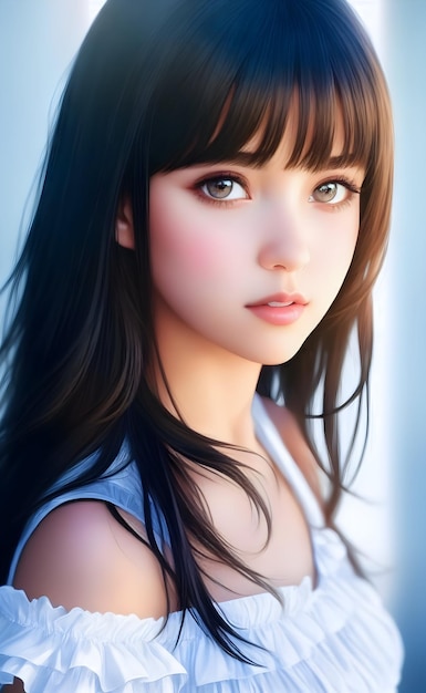 Girl realistic