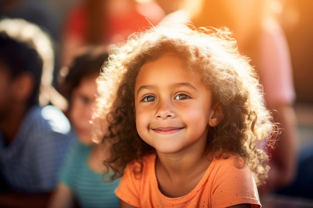 a girl receiving support and understanding from others promoting empathy in the community