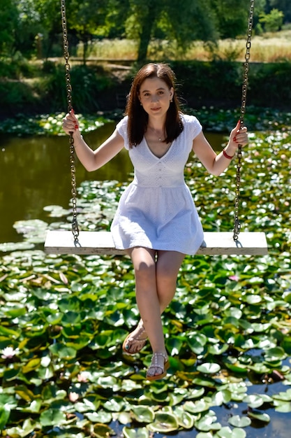 girl on the swing