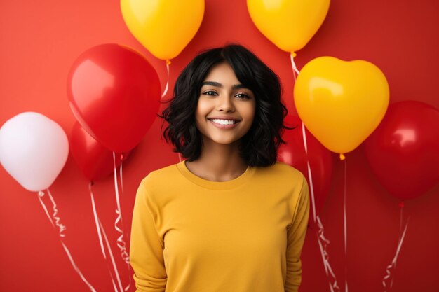 Girl with Balloons