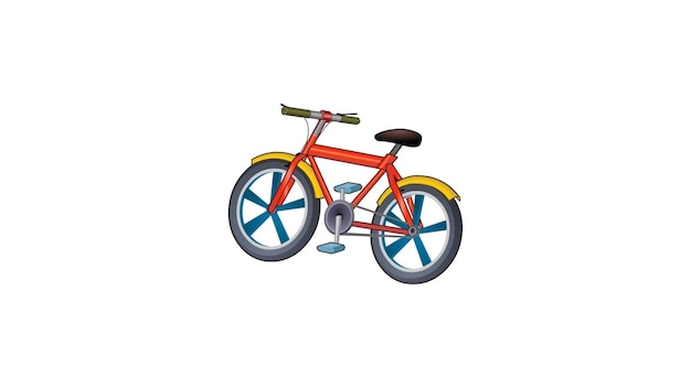女の子と自転車 ベクトル png