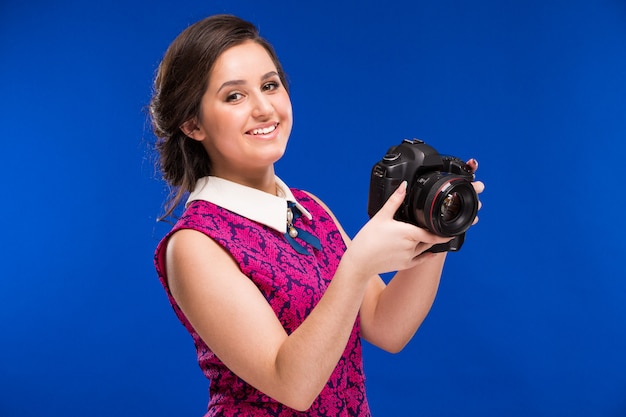 Girl with camera