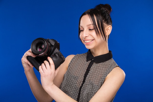 Girl with camera